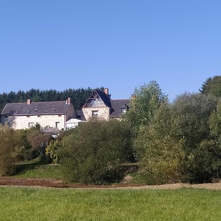Gite La Pironniere - Piscine, Nature, Au Bord De La Riviere Montreuil-sur-Maine Exterior foto